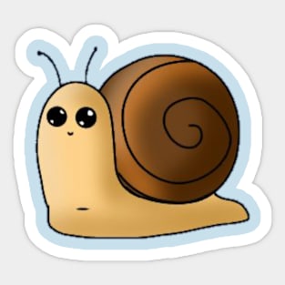 Squelch the Snail Sticker